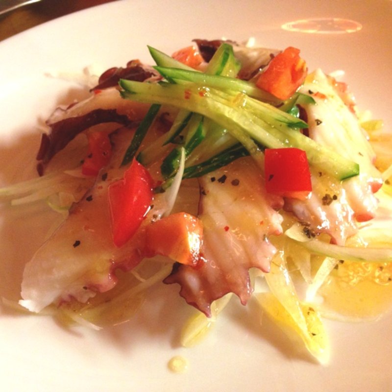 タコのカルパッチョ(HANA87)