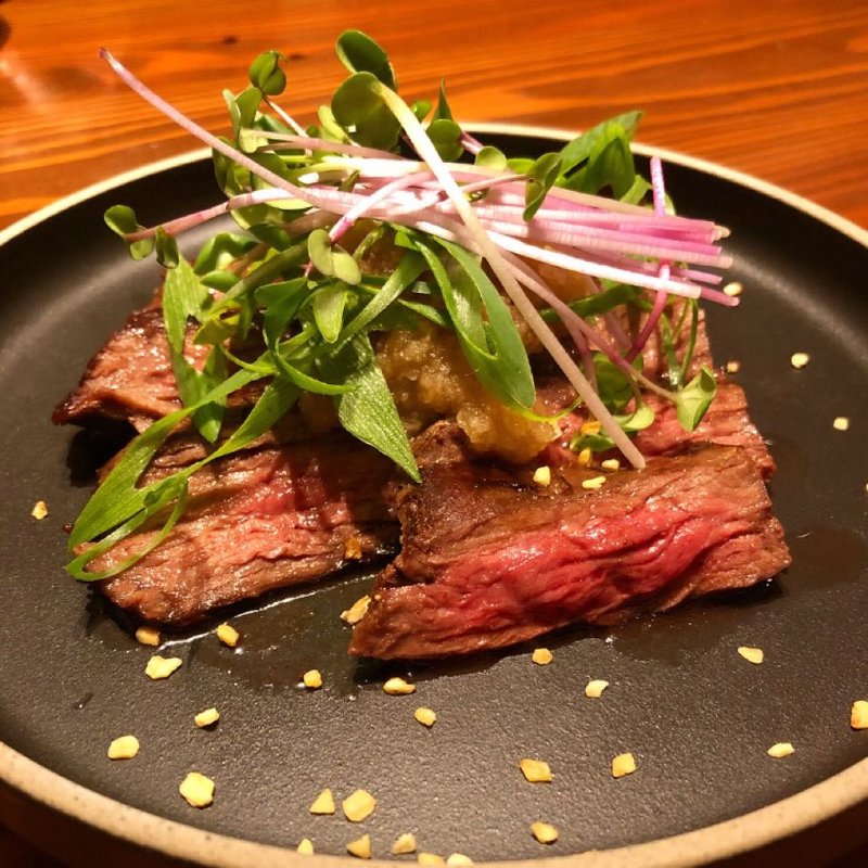 牛ハラミと九条葱(おばんざいと純洋食 アイサニ)