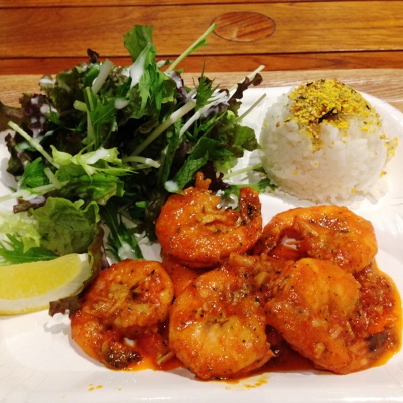 プレート7ピース(ブルーウォーターシュリンプ （BLUE WATER SHRIMP）)