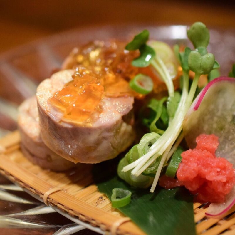 自家製あん肝ポン酢(駒露地)