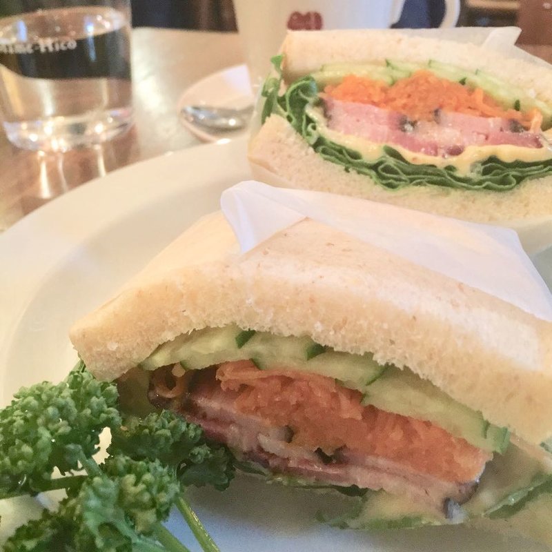 農家のベーコンサンド(カフエマメヒコ 三軒茶屋店)