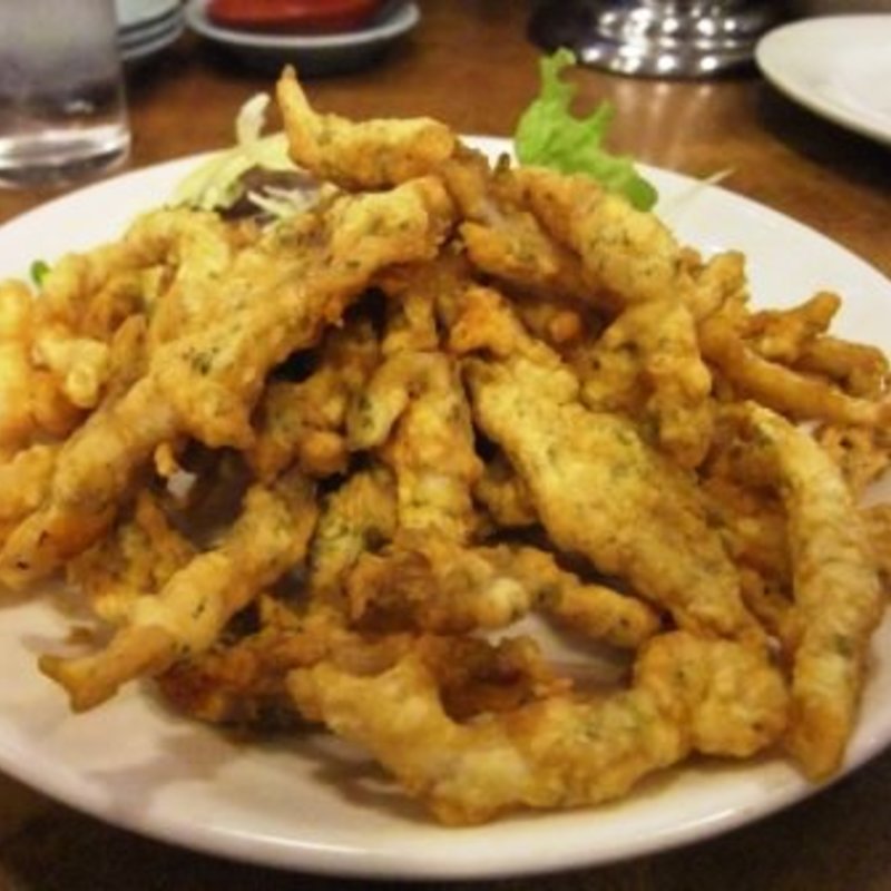 しらうお天ぷら(南海飯店 本店)