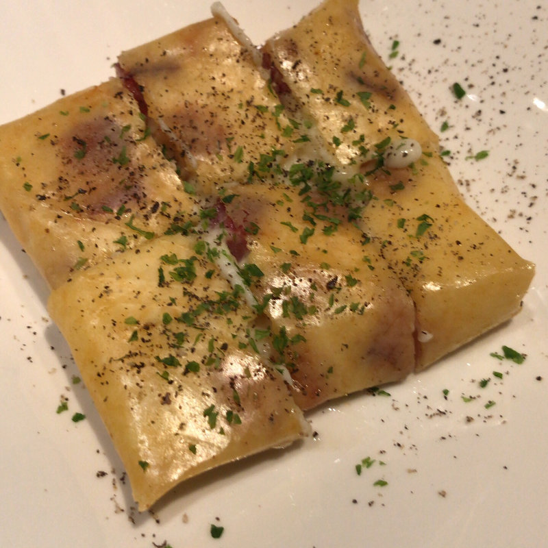 焼チーズポテトサラダ(鉄板焼 曉 (あかつき))