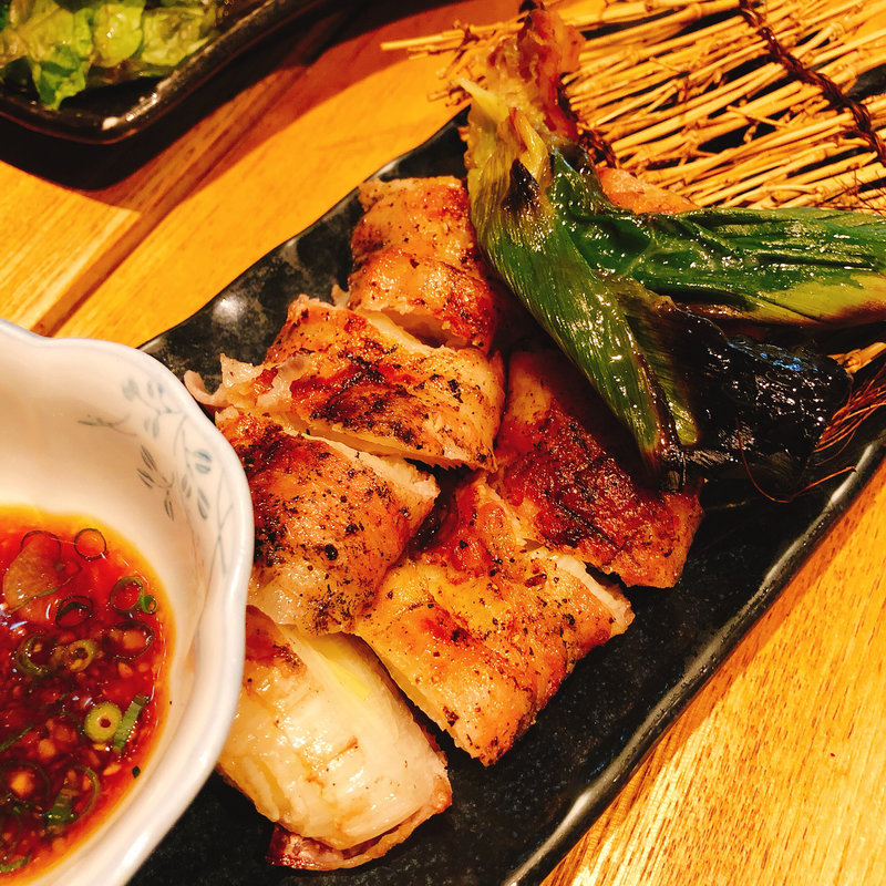 下仁田ネギの肉巻き(CRAZY×COENZY まんまじぃま)