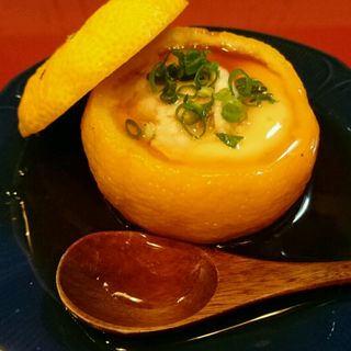 柚子釜蒸し(新和食 きくい )