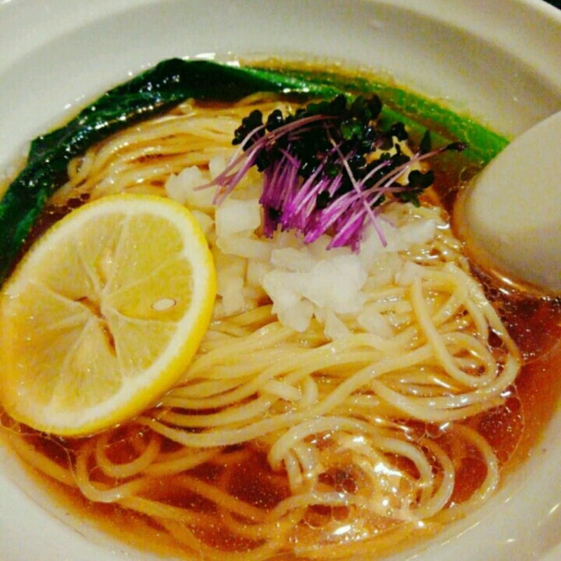 優しイカ煮干の冷かけ(丿貫)