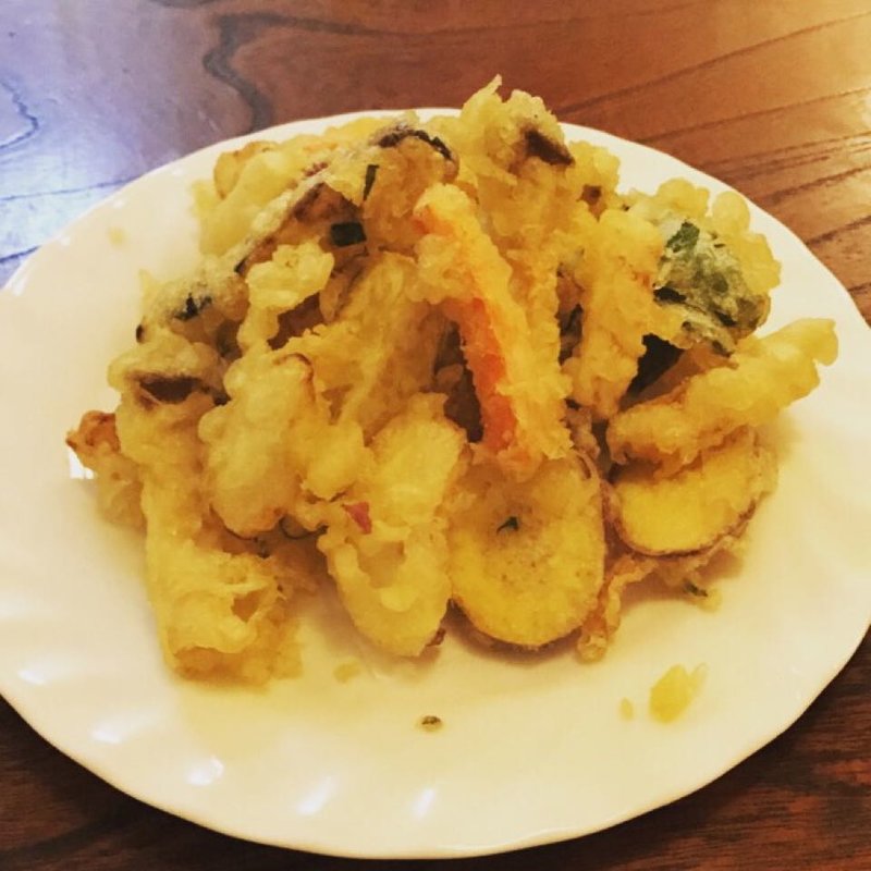 旬の野菜天ぷら(たかだ )
