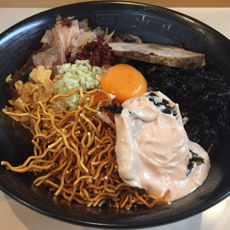 まぜそば(麺屋新月)