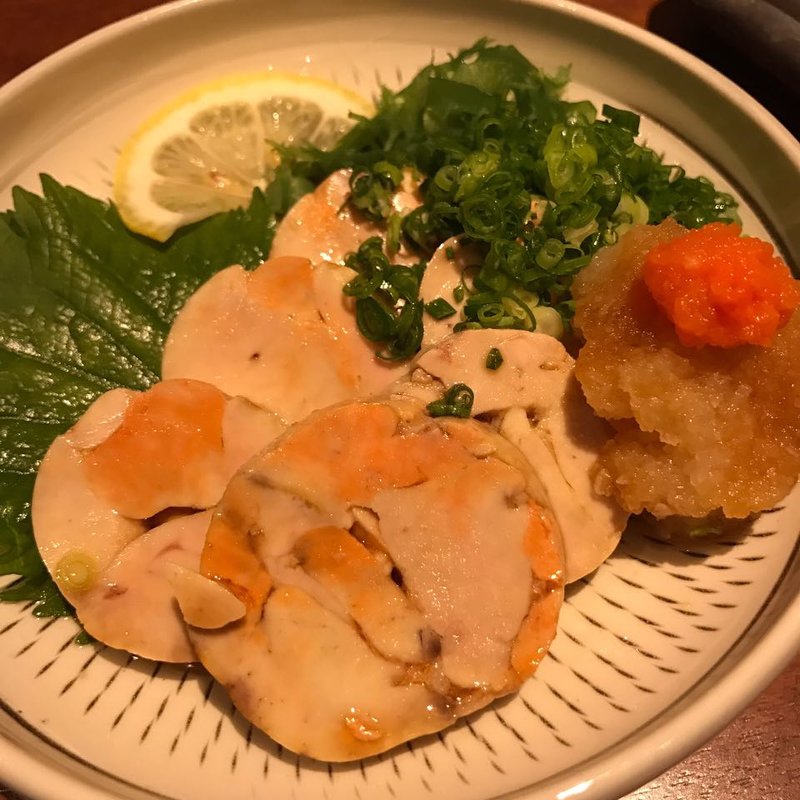 あん肝ポン酢(六ヶ城)