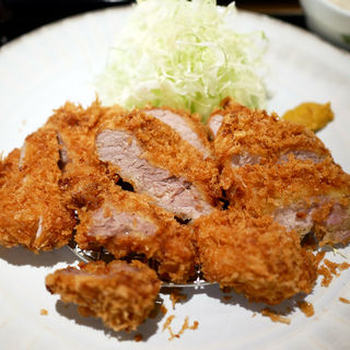 九州産 黒豚ヒレカツ膳 (いい日とん勝)