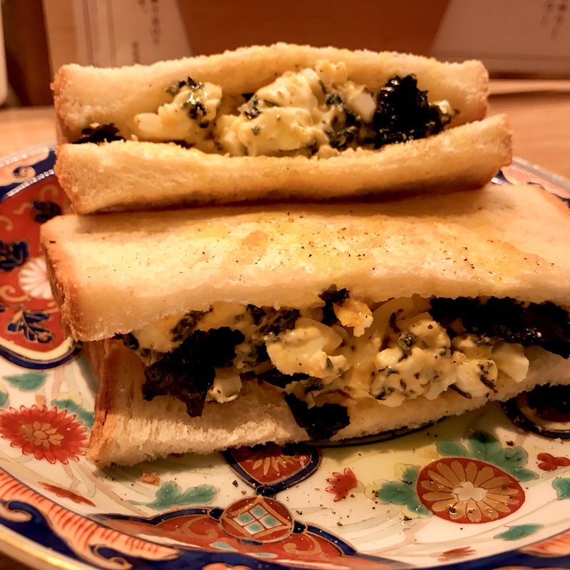 海苔たまごサンド(ルンゴ)