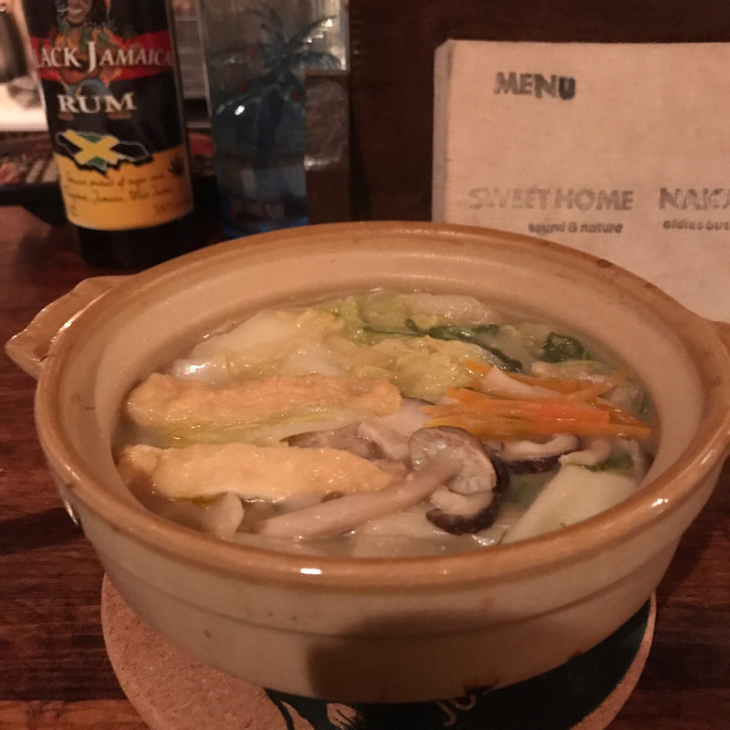 滋賀県とりやさいみそ鍋(バー　ソウルウッド （Bar SOUL WOOD）)