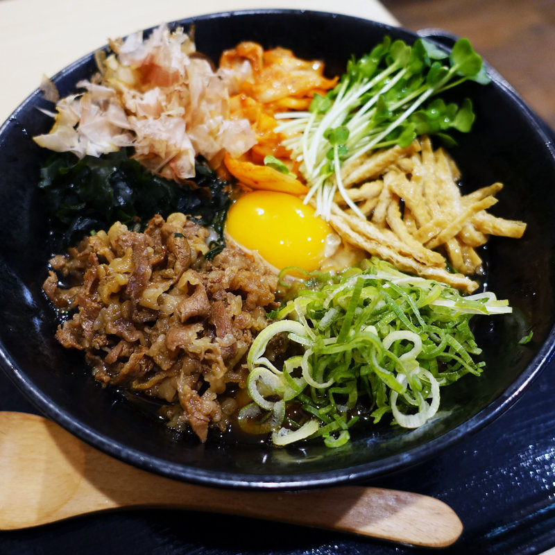 スタミナぶっかけ（温）(うどん無双 )