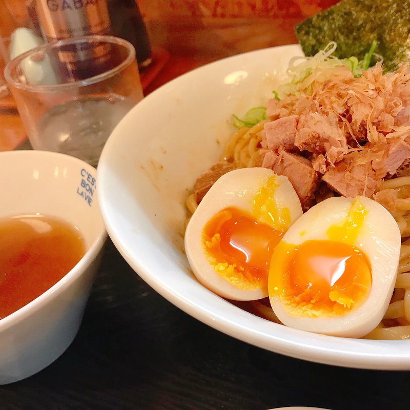 煮干の油そば(あさり )