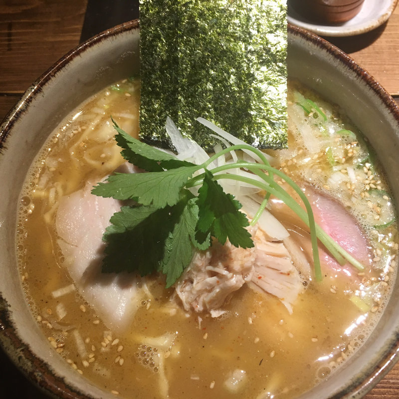 鴨の濃い出汁そば大(時翁 )