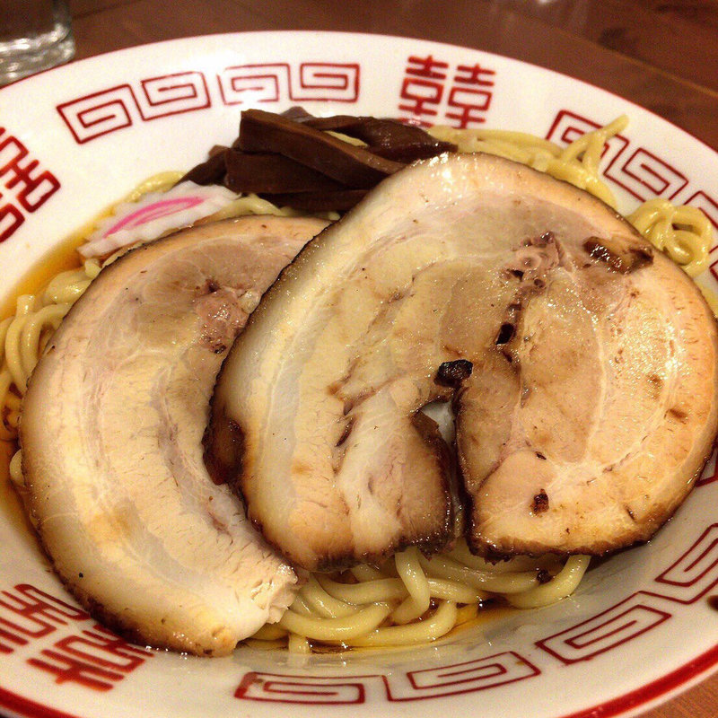 気仙沼完熟牡蠣のオイスターソースの油そば(自家製麺 うろた)