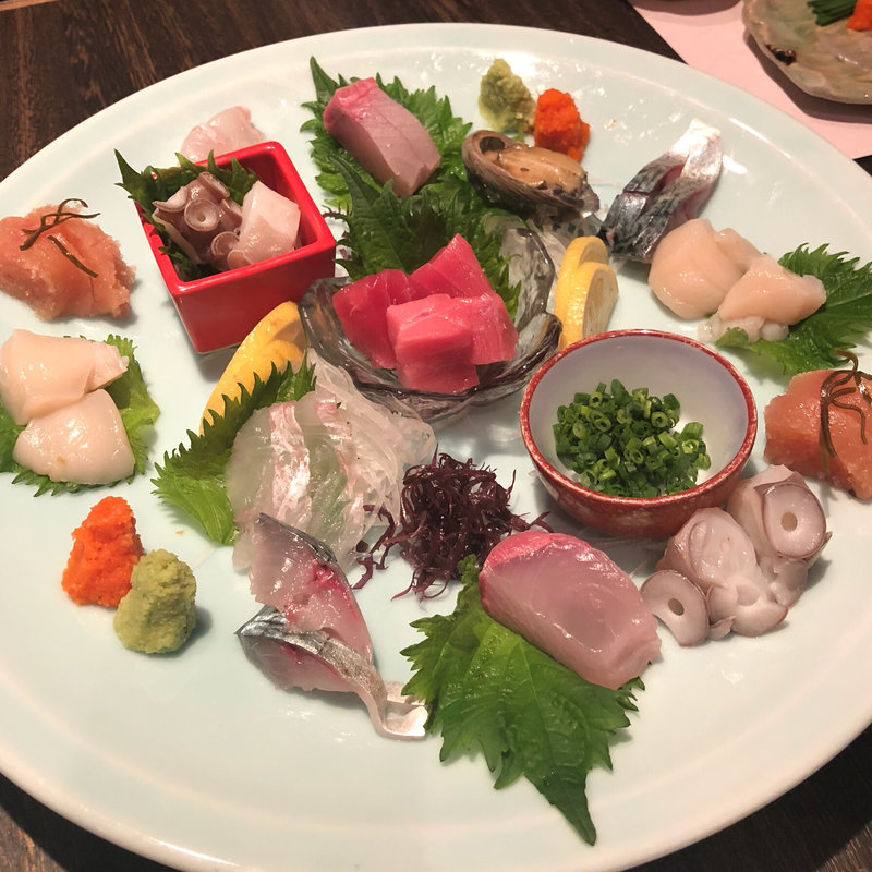 飲み放題付きスペシャルコース（活魚刺し盛り合せ）(鷹勝 （タカショウ）)