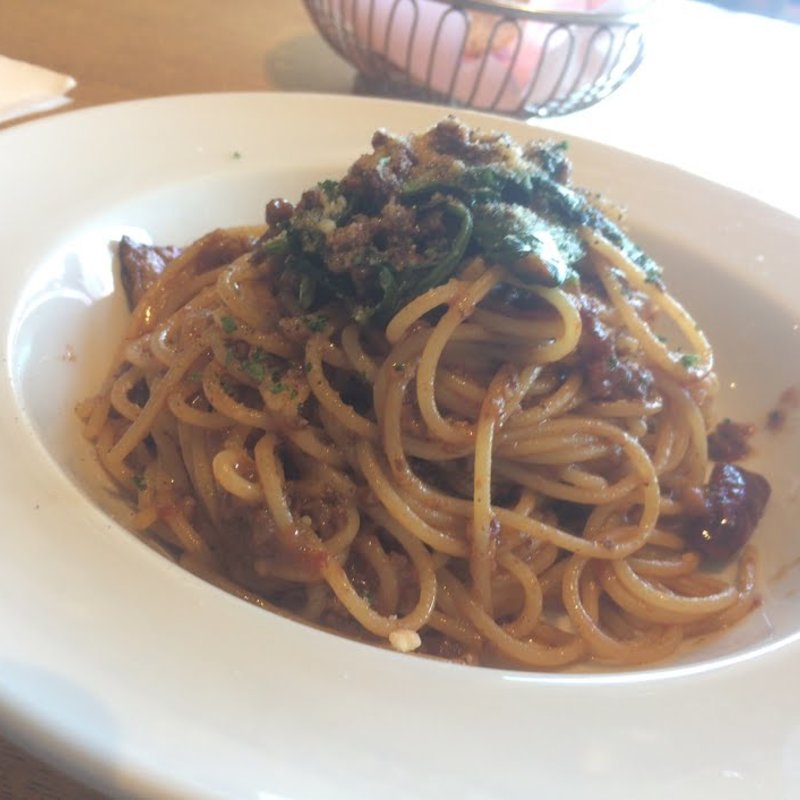 ナスとほうれんそうのボロネーゼ バルサミコ風味(イルポネンティーノ ピアッツア)