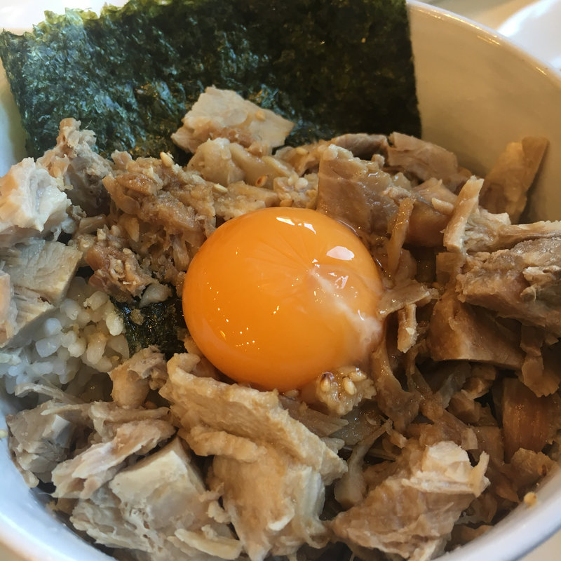 チャーシューごはん(ラーメン香月 池尻大橋店)
