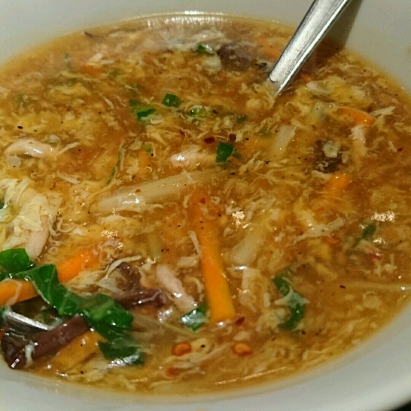 酸辣湯(廣東料理民生 ヒルトンプラザ ウエスト店)