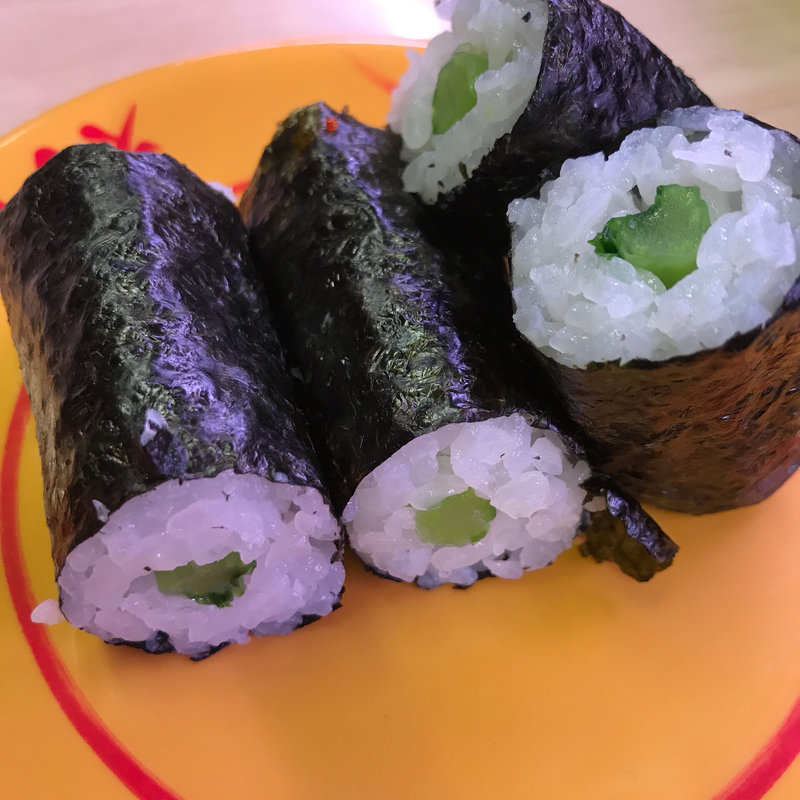 信州野沢菜巻(スシロー 山科店 （【旧店名】あきんど）)