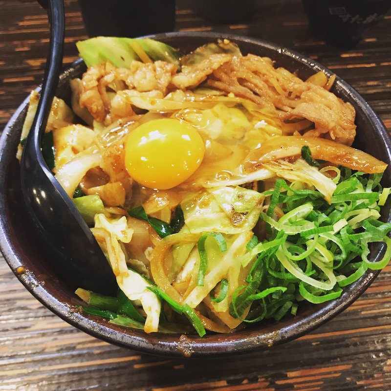 牛ホルモン味噌すた丼(伝説のすた丼屋 御徒町店 )