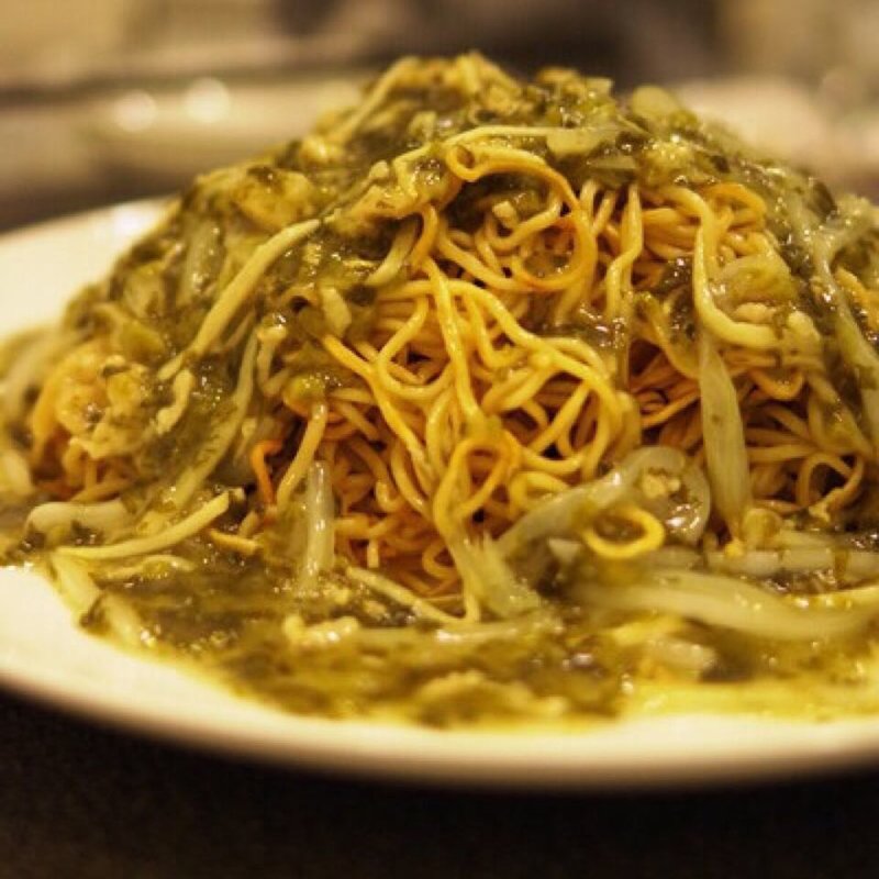 あんかけ焼きそば(敦煌 （トンコウ）)