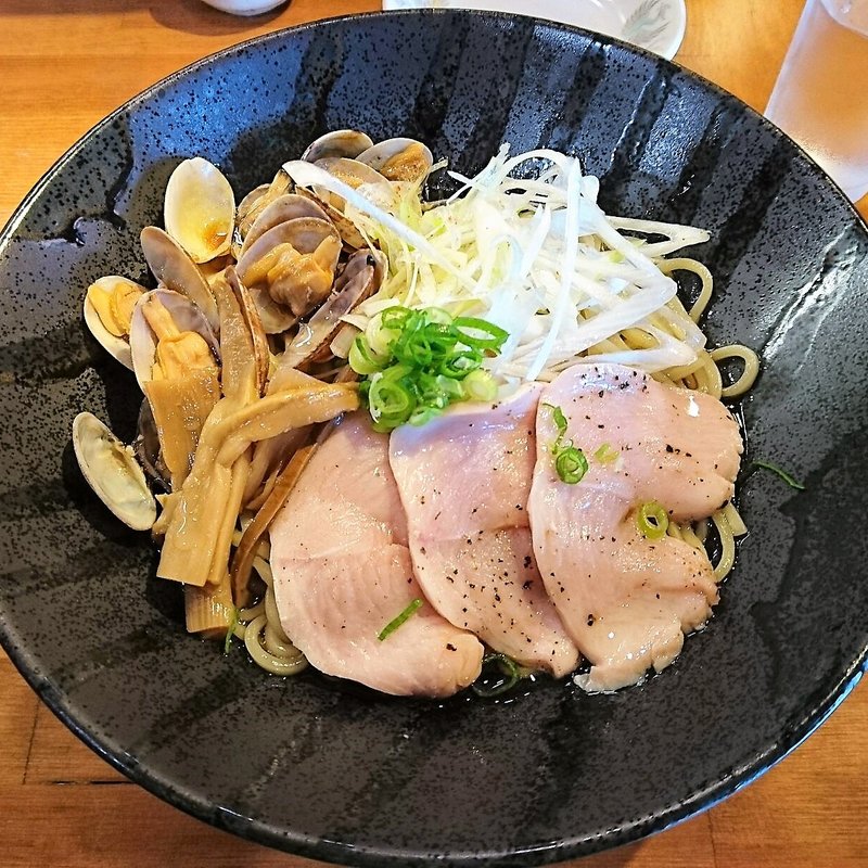 あさり醤油和え麺(醤油と貝と麺 そして人と夢 )