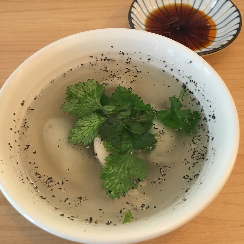 水餃子 椰子だれ(濃厚担担麺 博多 昊(おおぞら))