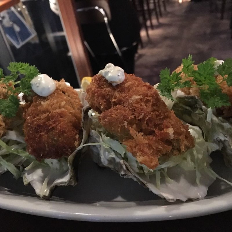 牡蠣フライ(UOKIN PICCOLO 銀座店 （ウオキン ピッコロ）)