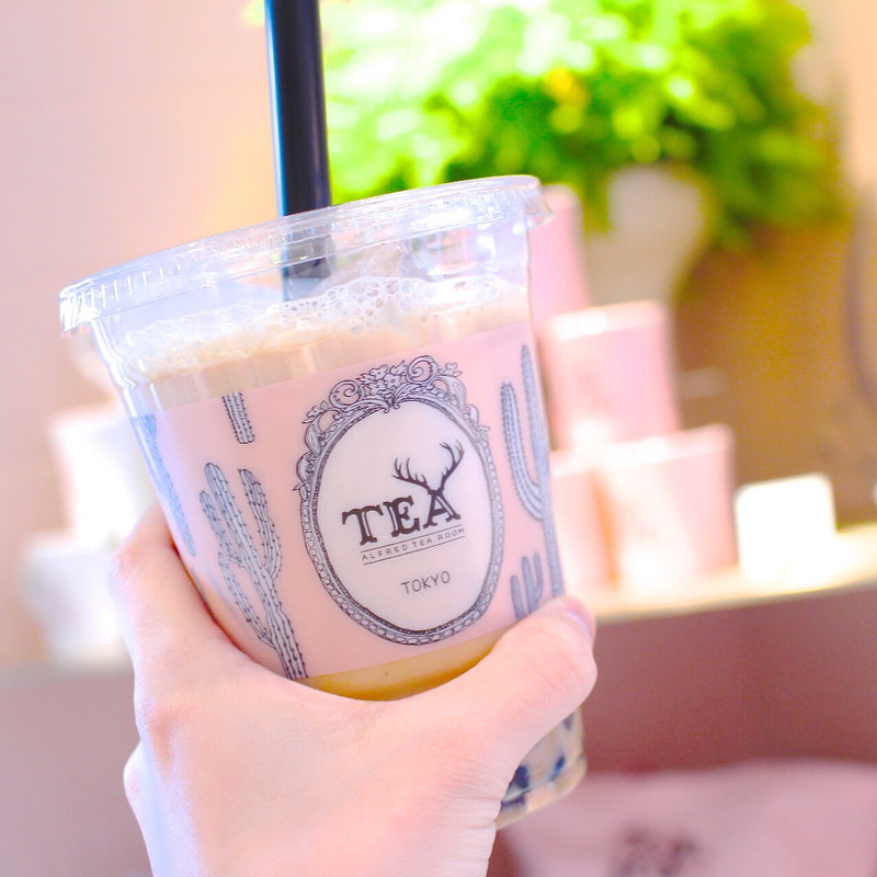 ボバアルフレッドミルクティー(ALFRED TEA ROOM 青山本店)