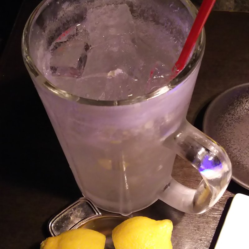 メガ生レモンサワー(居酒屋 土間土間 川崎仲見世通り店)