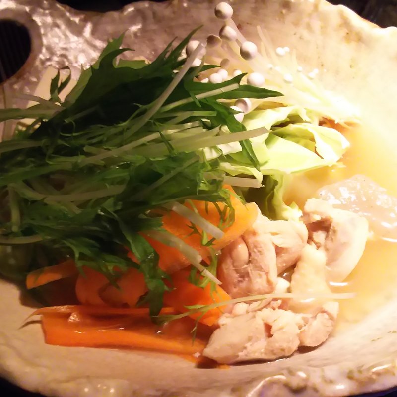 鶏塩ちゃんこ鍋(居酒屋 土間土間 川崎仲見世通り店)