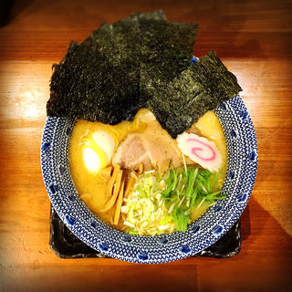 のり味玉中華そば(つけそば・まき野)