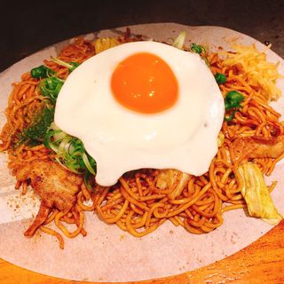 無添加ソース焼きそば(無添加焼きそば BARチェローナ)