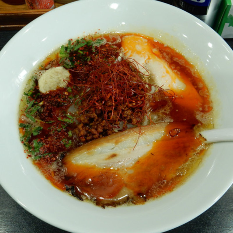 特濃旨辛福島鶏台湾(麺処若武者 草加分店 東北六縣堂)