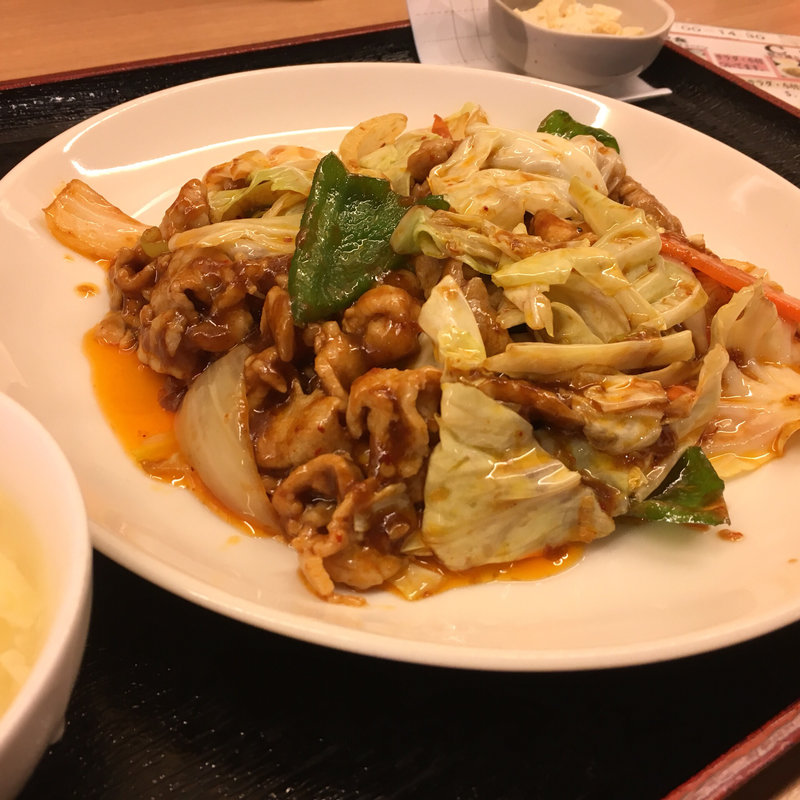 回鍋肉定食(紅燈籠 桑園店)