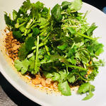 レディース 汁なし担々麺 ＋パクチー増し