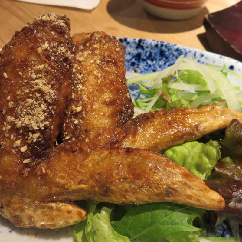 手羽先3本(もも焼きト酒おがた)