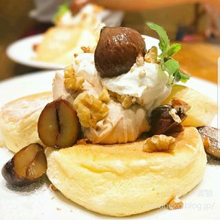 奇跡のパンケーキ マロン(ジェイエスパンケーキカフェ 下北沢店 （j.s. pancake cafe）)