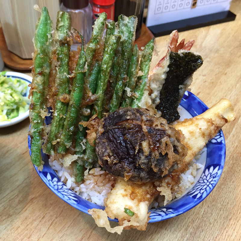 天丼 大盛り(天鈴 （てんすず）)