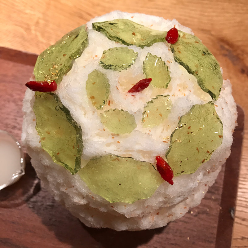 ライチ杏仁〜クリスマスver〜(氷屋ぴぃす )