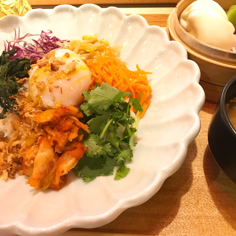 彩食和え飯 ビビンパ風(サナギ)