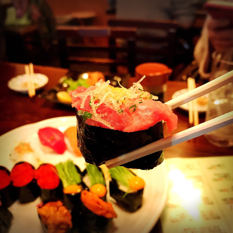 ネギトロ軍艦(いろは寿司 本店)