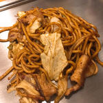 北海道ポークの豚焼きそば