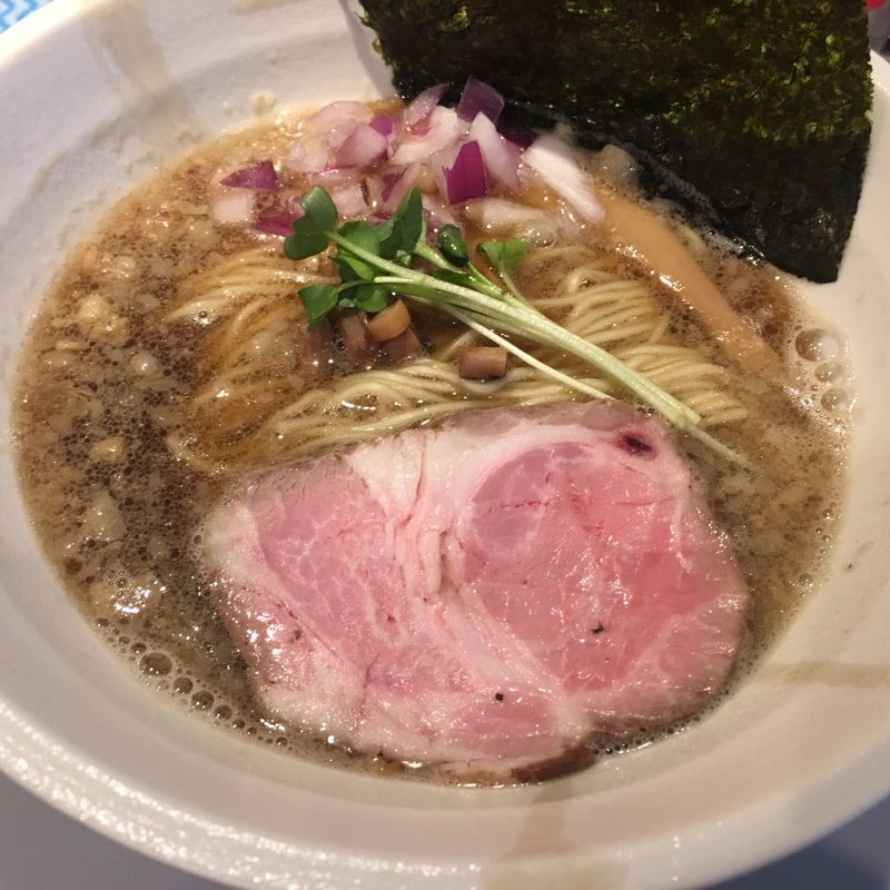 烏賊煮干しそば(Noodles Kitchen GUNNERS)