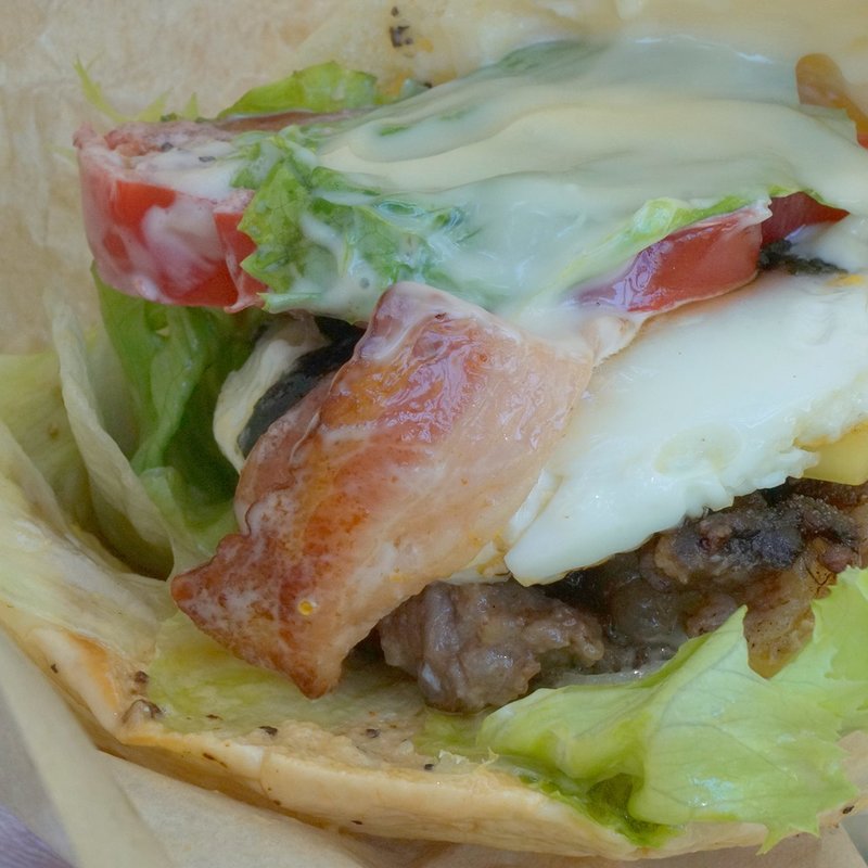 伊万里牛スペシャルバーガー(キャンディーブルー （CANDY BLUE）)