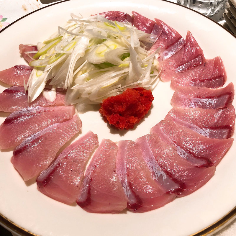 寒ブリしゃぶしゃぶ(越中懐古 幕張店 )