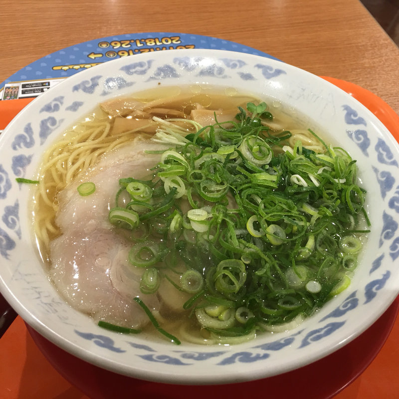 塩らーめん(ラーメン亀王食堂 イオン大日店)