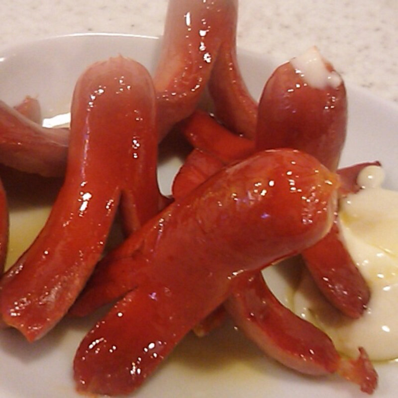 たこさんウインナー(串カツ田中 大名店)